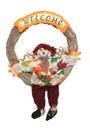 Scarecrow Wreath