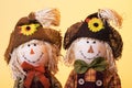 Scarecrows Royalty Free Stock Photo