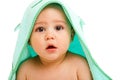 Scared baby Royalty Free Stock Photo