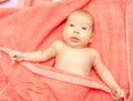 Scared baby Royalty Free Stock Photo