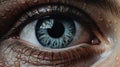 Scared Eyes: Hyperrealistic Art With Eerily Realistic Water Drops