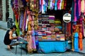 Scarf market in Florence