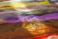 Scarfs in various colors Royalty Free Stock Photo