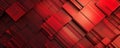 Scarlet abstract background featuring geometric patterns and lines, creating a structured and