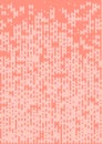 Scarlet color Abstract Rounded Color Lines halftone transition background illustration