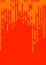 Scarlet color Abstract Rounded Color Lines halftone transition background illustration