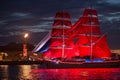 Scarlet Sails, festival for graduations, event in Saint-Petersburg, Russia