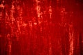 Scarlet velvet curtain background Royalty Free Stock Photo