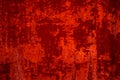 Scarlet velvet curtain background Royalty Free Stock Photo