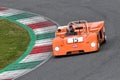 Scarperia, 3 April 2022: Chevron B19 year 1971 in action during Mugello Classic 2022 at Mugello Circuit in Italy