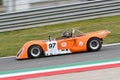 Scarperia, 3 April 2022: Chevron B19 year 1971 in action during Mugello Classic 2022 at Mugello Circuit in Italy