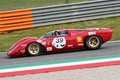 Scarperia, 3 April 2022: Ferrari 312 P year 1969 ex Pedro Rodriguez in action during Mugello Classic 2022 at Mugello Circuit