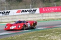 Scarperia, 3 April 2022: Ferrari 312 P year 1969 ex Pedro Rodriguez in action during Mugello Classic 2022 at Mugello Circuit