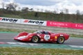 Scarperia, 3 April 2022: Ferrari 312 P year 1969 ex Pedro Rodriguez in action during Mugello Classic 2022 at Mugello Circuit