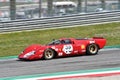 Scarperia, 3 April 2022: Ferrari 312 P year 1969 ex Pedro Rodriguez in action during Mugello Classic 2022 at Mugello Circuit