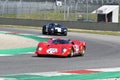 Scarperia, 3 April 2022: Ferrari 312 P year 1969 ex Pedro Rodriguez in action during Mugello Classic 2022 at Mugello Circuit