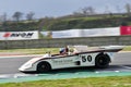 Scarperia, 2 April 2023: Lola T286 year 1976 in action during Mugello Classic 2023 at Mugello Circuit in Italy