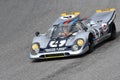 Scarperia, 3 April 2022: Porsche 917K Team Martini Racing year 1971 ex V.Elford - G.Van Lennep in action during Mugello Classic