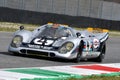 Scarperia, 3 April 2022: Porsche 917K Team Martini Racing year 1971 ex V.Elford - G.Van Lennep in action during Mugello Classic