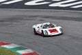 Scarperia, 3 April 2022: Porsche 910 year 1967 in action during Mugello Classic 2022 at Mugello Circuit in Italy