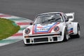 Scarperia, 2 April 2023: Porsche 934-935 year 1976 in action during Mugello Classic 2023 at Mugello Circuit in Italy