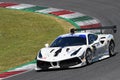 Scarperia, 7 July 2023: Ferrari 488 Challenge in action during practice at Mugello Circuit. Italy