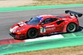 Scarperia, IT July 2, 2021: Ferrari 488 GT3 Evo of Team AF Corse