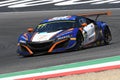 Scarperia, IT July 2, 2021: Honda NSX of Team Nova Race