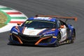 Scarperia, IT July 2, 2021: Honda NSX of Team Nova Race