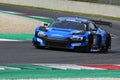 Scarperia, 23 March 2023: Audi R8 LMS GT3 EVO II of Sainteloc Junior Team in action during 12h Hankook Race at Mugello Circuit