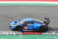 Scarperia, 23 March 2023: Audi R8 LMS GT3 EVO II of Sainteloc Junior Team in action during 12h Hankook Race at Mugello Circuit