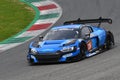 Scarperia, 23 March 2023: Audi R8 LMS GT3 EVO II of Sainteloc Junior Team in action during 12h Hankook Race at Mugello Circuit