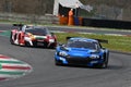 Scarperia, 23 March 2023: Audi R8 LMS GT3 EVO II of Sainteloc Junior Team in action during 12h Hankook Race at Mugello Circuit