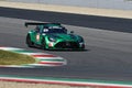 Scarperia, 25 March 2021: Mercedes-AMG GT3 of MP Racing Team driven by Gostner-Sernagiotto in action during 12h Hankook Race