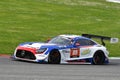 Scarperia, 23 March 2023: Mercedes-AMG GT3 of Team CP Racing in action during 12h Hankook Race at Mugello Circuit