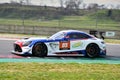 Scarperia, 23 March 2023: Mercedes-AMG GT3 of Team CP Racing in action during 12h Hankook Race at Mugello Circuit