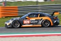 Scarperia, 23 March 2023: Porsche 911 GT3 Cup 992 of Team NKPP in action during 12h Hankook Race at Mugello Circuit