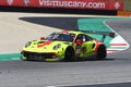 Scarperia, 25 March 2021: Porsche 911 GT3 R of Haegeli by T2 Racing Team