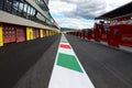 Scarperia, Mugello - Italy, May 31: Details of the Pitlane and the infrastructures of the Mugello Circuit