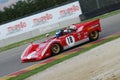 Scarperia, Mugello 5 march 2008: unknown driving Ferrari 712 Can Am year 1971 during practice at Mugello Circuit. Italy