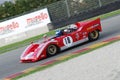 Scarperia, Mugello 5 march 2008: unknown driving Ferrari 712 Can Am year 1971 during practice at Mugello Circuit. Italy