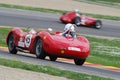 Scarperia, Mugello 5 march 2008: unknown driving Maserati Vintage Car during practice at Mugello Circuit. Italy