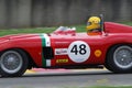 Scarperia, Mugello 5 march 2008: unknown driving Maserati Vintage Car during practice at Mugello Circuit. Italy