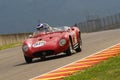 Scarperia, Mugello 5 march 2008: unknown driving Maserati Vintage Car during practice at Mugello Circuit. Italy