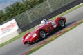 Scarperia, Mugello 5 march 2008: unknown driving Maserati Vintage Car during practice at Mugello Circuit. Italy