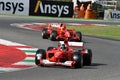 Scarperia, Mugello - 28 October 2023: Ferrari F1-2000 year 2000 ex Michael Schumacher in action at the Mugello Circuit