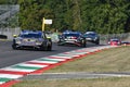 Scarperia, 29 September 2023: Lamborghini Huracan of team Hc Racing in action at Mugello Circuit. Italy