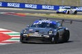 Scarperia, 29 September 2023: Porsche 992 of team Krypton Motorsport in action at Mugello Circuit. Italy