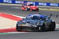 Scarperia, 29 September 2023: Porsche 992 of team Krypton Motorsport in action at Mugello Circuit. Italy