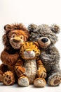 Scarred Tigers: The Story of Three Stuffed Animals and Their Jou